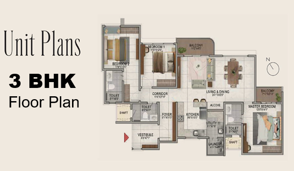 Kumar Magnacity Floor Plan